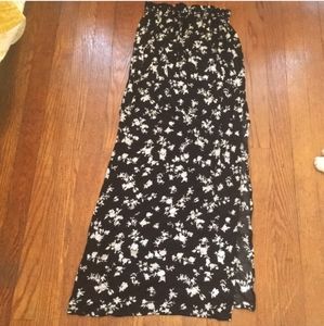 Forever 21 Lightweight floral maxi skirt